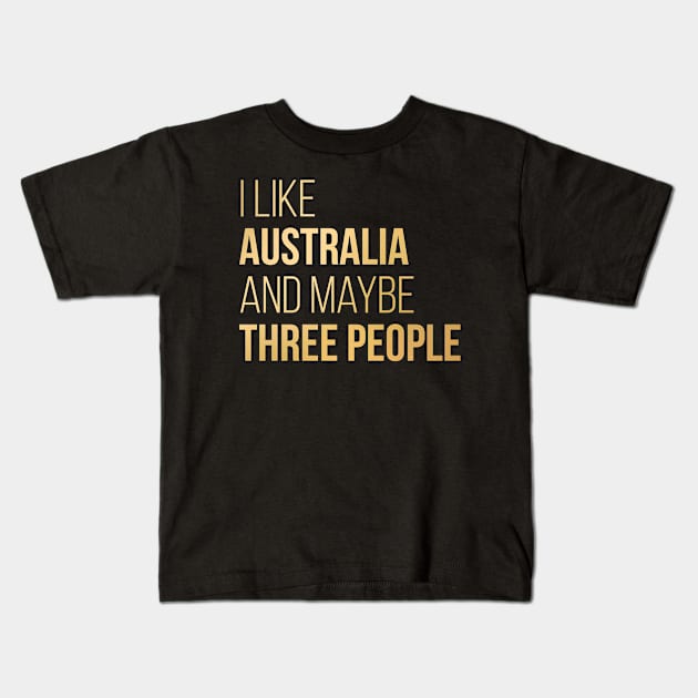 Australian Kids T-Shirt by OKDave